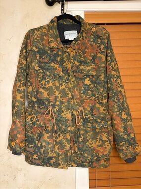 Obey Propaganda Camo Jacket - Green/Brown/Orange
